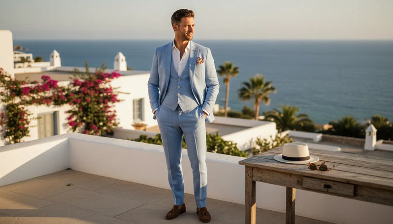 Idées de tenues de mariage pour homme en été : le guide de style