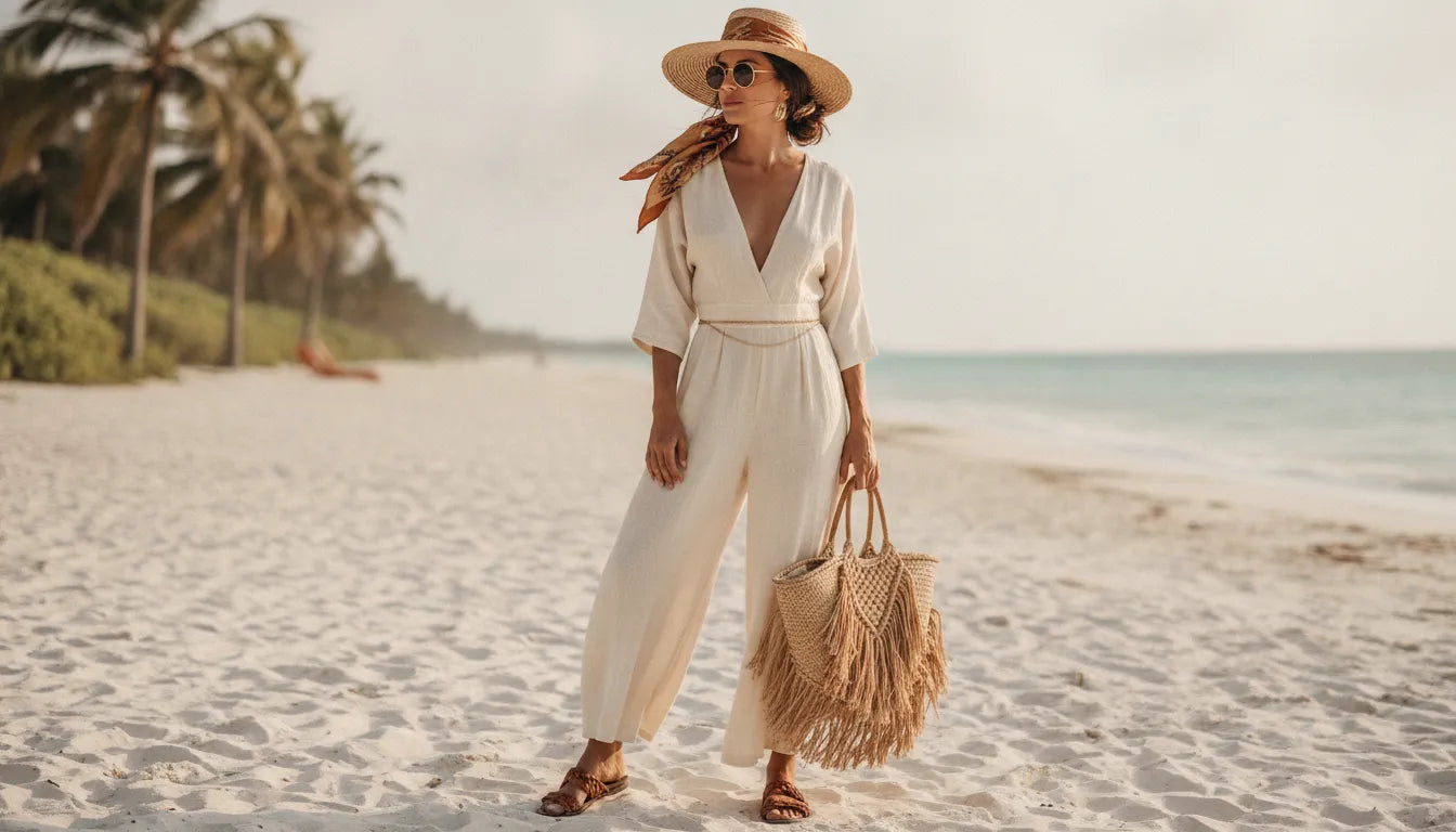 Idées de tenues de plage pour femmes : l'élégance solaire