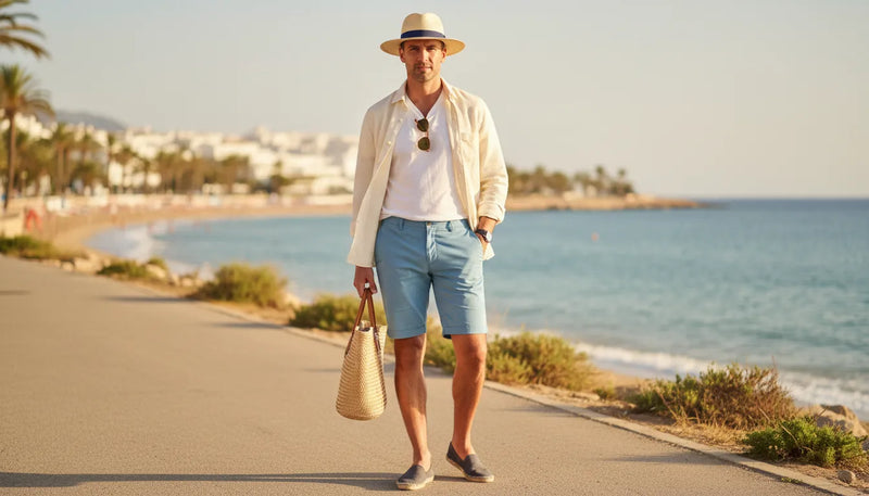 Idées de tenues de vacances d'été pour homme : le style sans effort