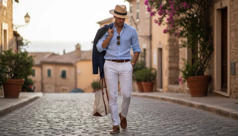 Idées de tenues pour homme : l'élégance décontractée cet été