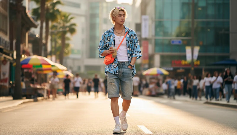 Kpop summer outfits men : maîtriser le look de Séoul