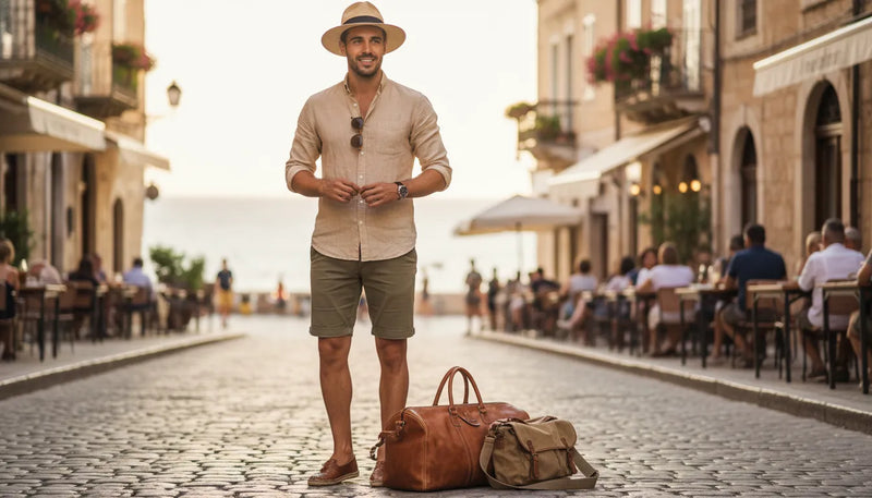 L'art de composer sa tenue de voyage homme pour l'été