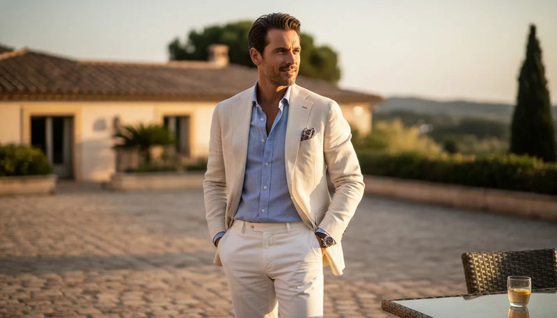 L'art de l'élégance masculine : nos tenues d'été habillées