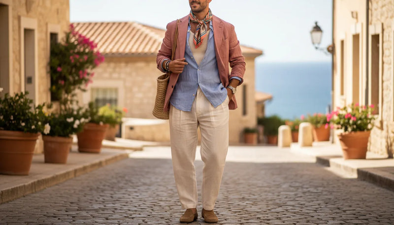 L'art du layering d'été pour homme : style et légèreté