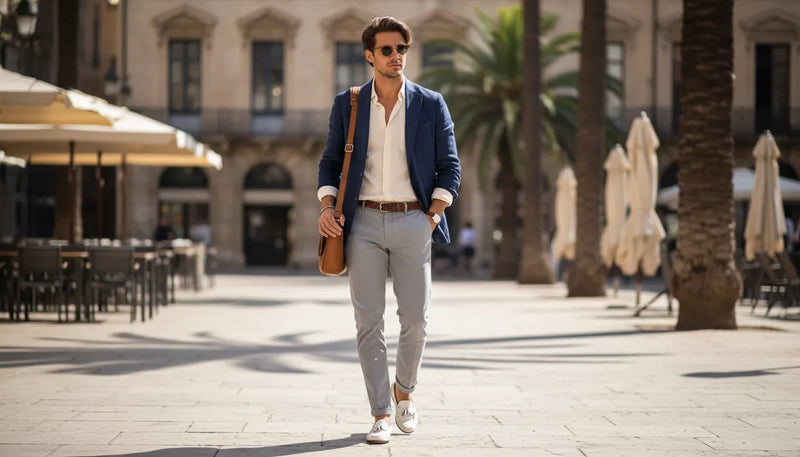 L'art du vestiaire business casual masculin pour l'été