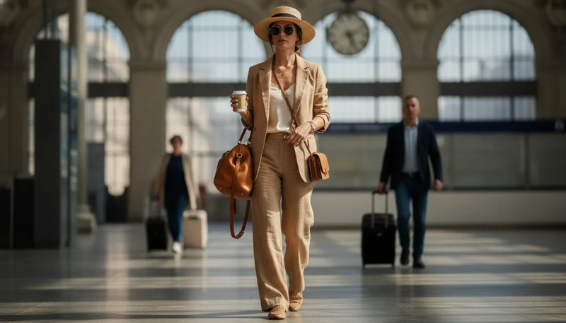 L'ensemble 2 pièces : l'uniforme de voyage idéal pour femme