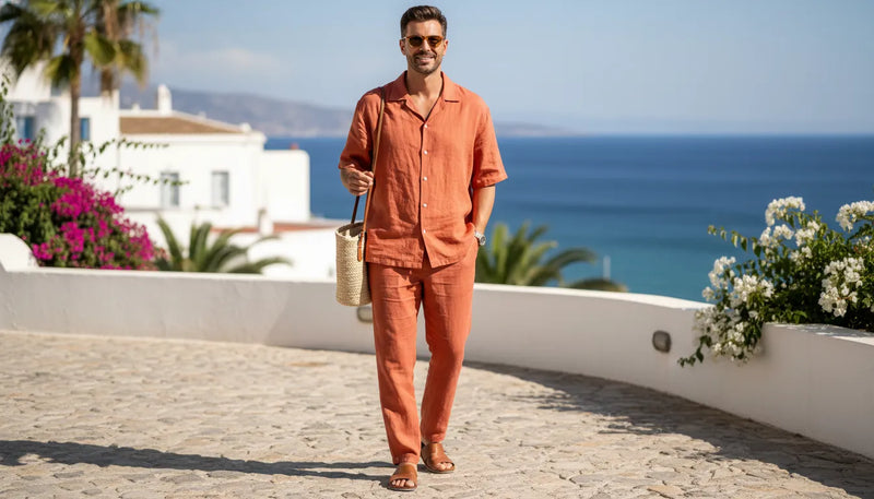 L'ensemble deux pièces homme : le style sans effort cet été