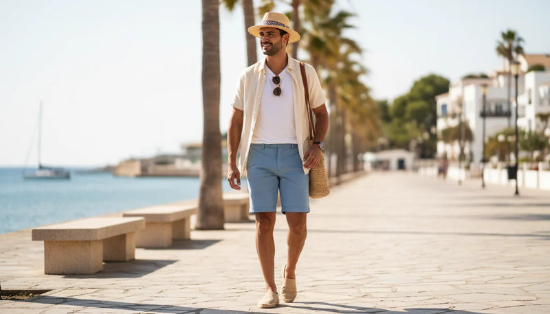 La tenue décontractée homme idéale pour l'été
