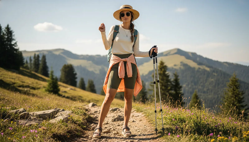 La tenue de randonnée femme pour un été stylé en montagne