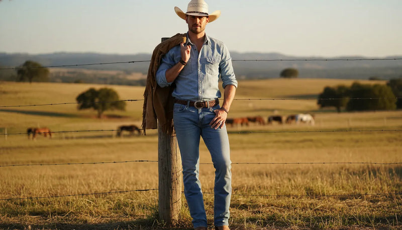 Le look cowboy homme pour l'été : élégance et caractère