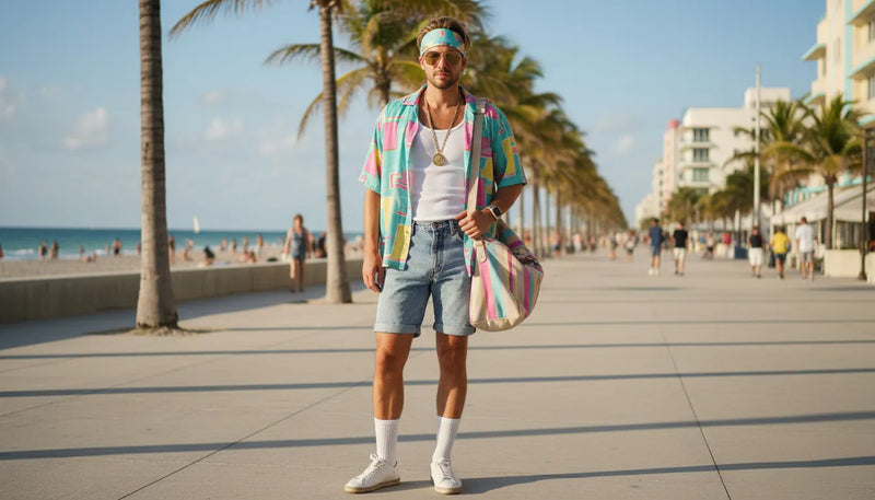 Le style des années 80 : les looks d'été pour homme