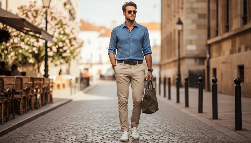 Les essentiels du look smart casual pour homme cet été