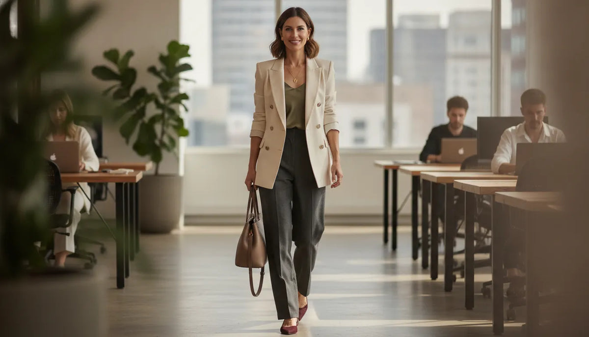Les meilleures tenues business casual pour femme en 2026
