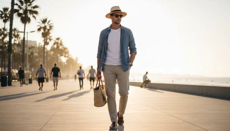 Les meilleurs looks d'été homme pour un style sans effort