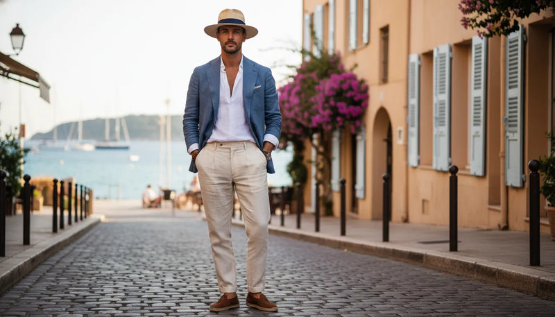 Les tenues d'été pour homme : l'art de l'élégance décontractée