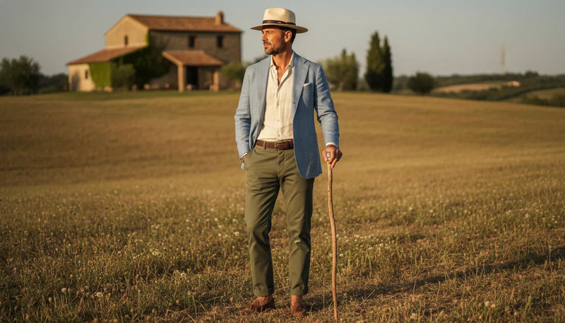 Les tenues de campagne pour homme en été : l'art de l'élégance rustique