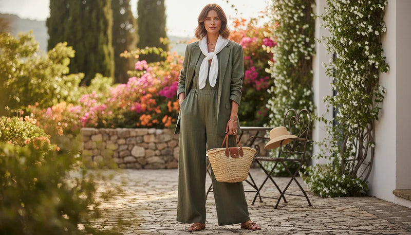 Les tenues en lin pour femme cet été : l'élégance du frais