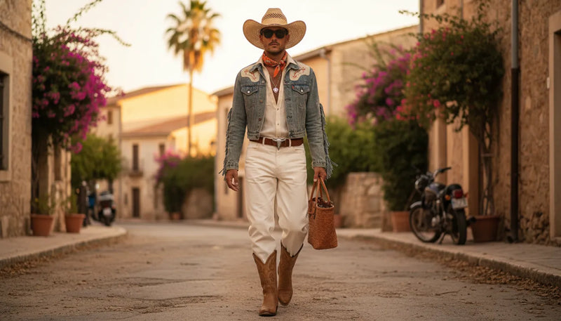 Look cowboy homme : comment adopter la tendance cet été