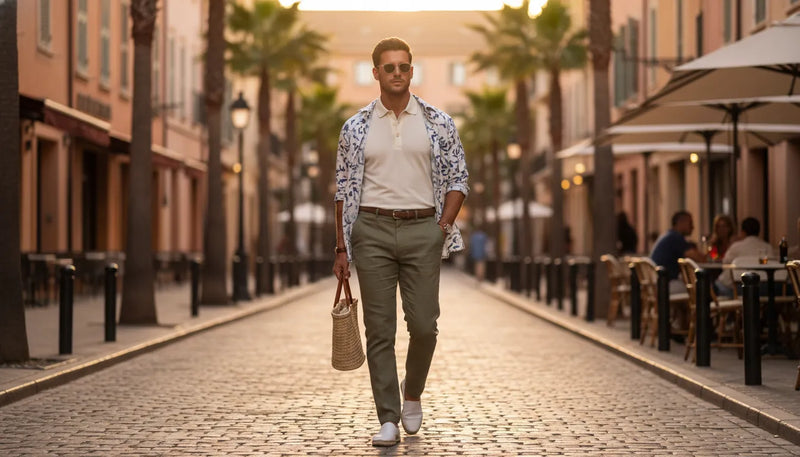 Look d'été pour homme : comment porter le polo avec style