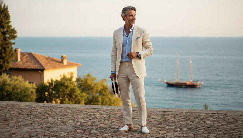 Look old money homme : l'élégance estivale intemporelle