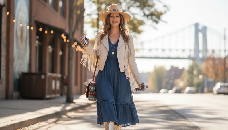 Looks Nashville femme : nos essentiels pour briller à Music City