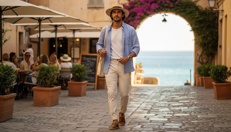 Maîtriser la tenue décontractée pour homme cet été