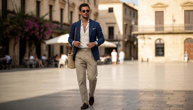 Maîtriser la tenue habillée pour homme cet été