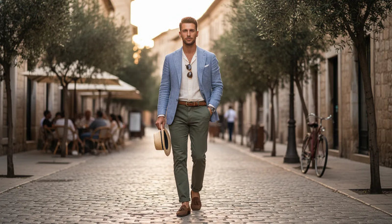 Maîtriser la tenue smart casual pour homme cet été