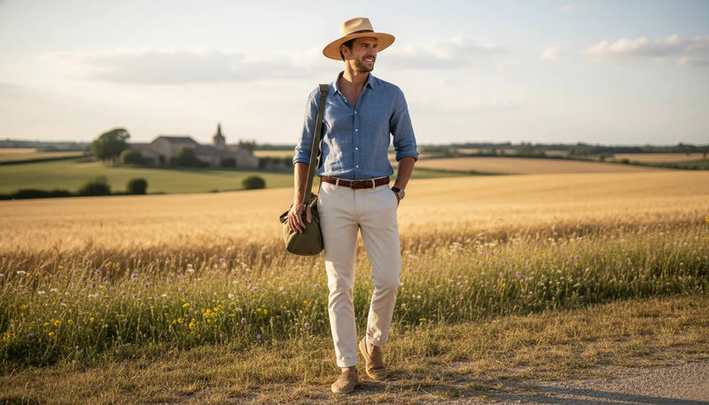 Mens country outfits summer : l’élégance décontractée au grand air