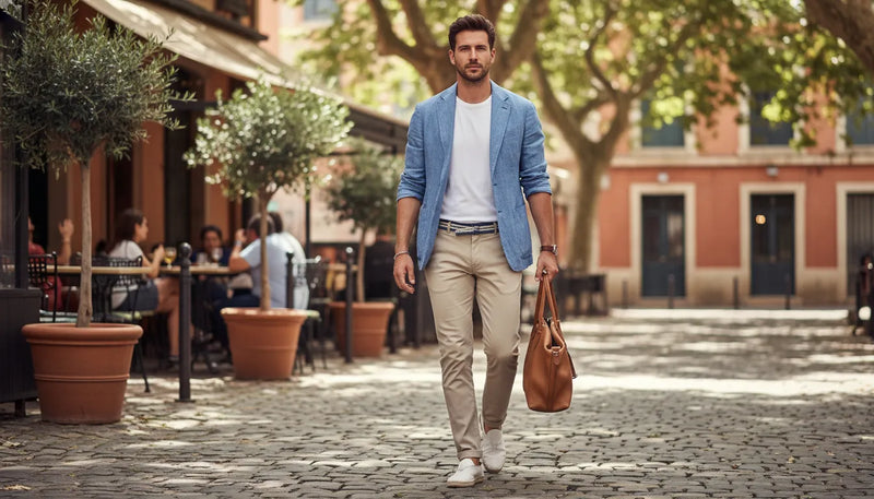 Porter le blazer d'été pour homme : nos idées de tenues
