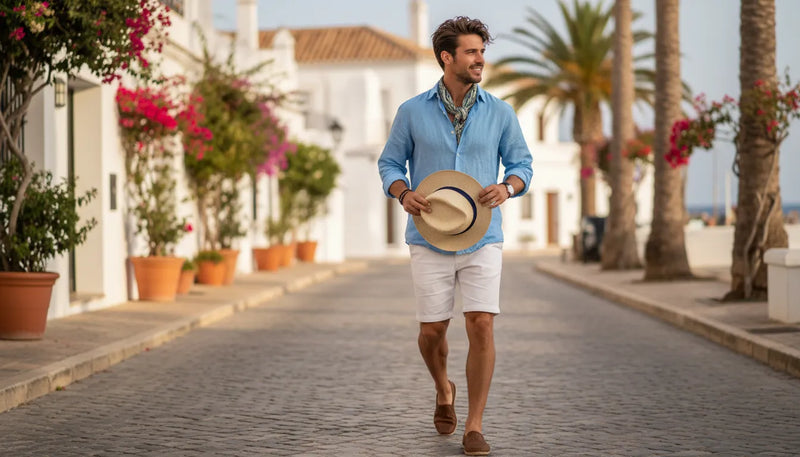 Porter le fedora en été : idées de tenues casual pour homme