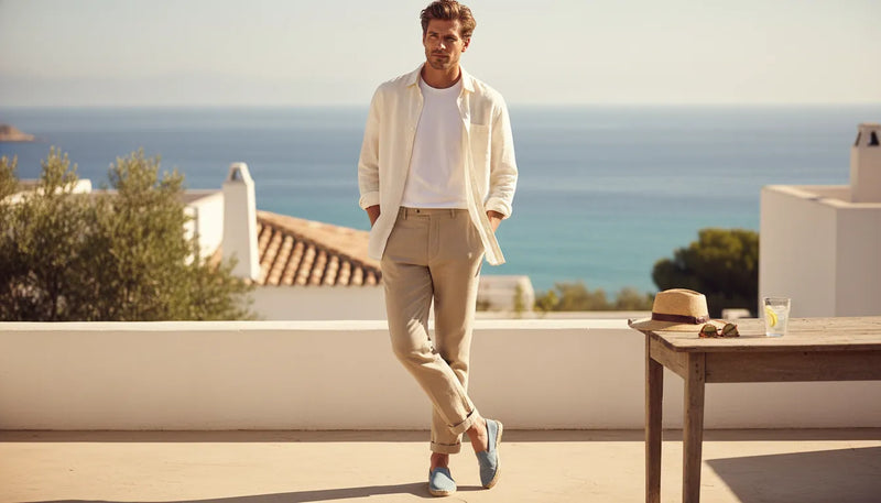 Porter le lin : la tenue d'été idéale pour homme
