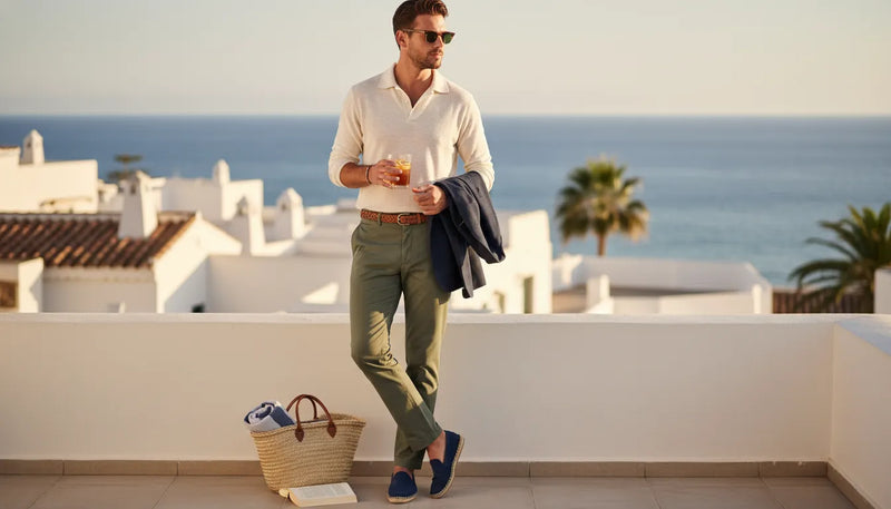 Porter le polo pour homme avec style cet été : nos idées de tenues