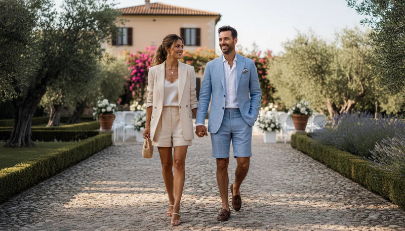 Porter le short à un mariage : le guide du style estival