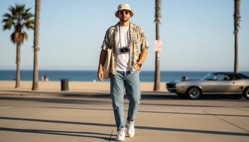 Porter le style 90s pour homme cet été avec allure