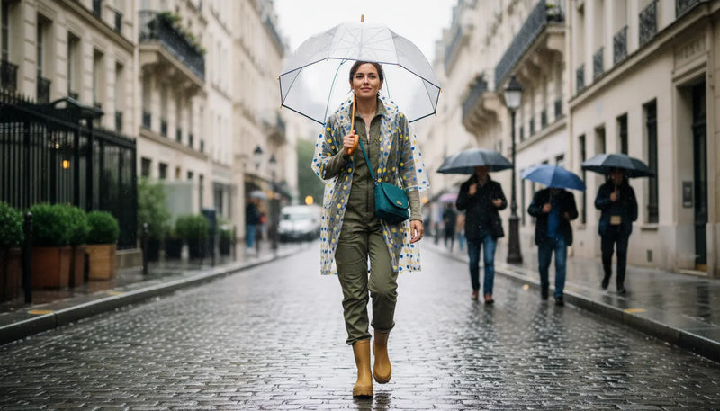 Quel look adopter pour une journée de pluie en été ?