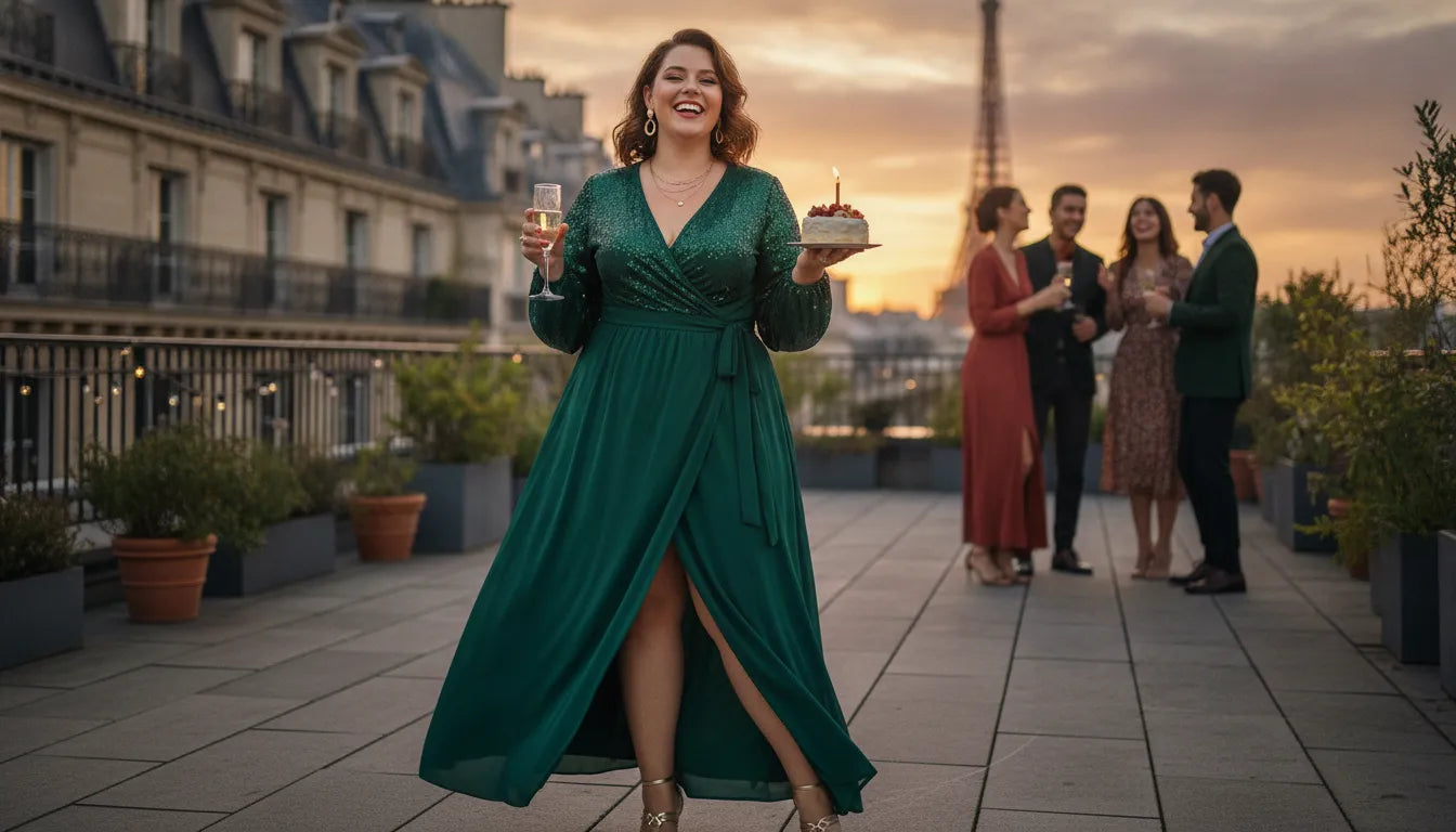 Quel look d'anniversaire choisir pour une femme grande taille ?