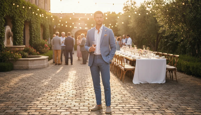 Quelle tenue choisir pour un dîner de répétition homme en été