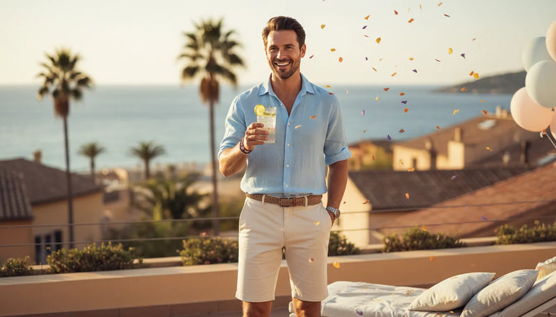 Quelle tenue d'anniversaire homme choisir pour cet été ?