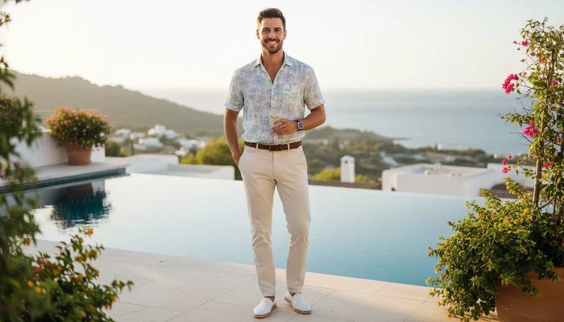 Quelle tenue d'anniversaire homme choisir pour l'été ?