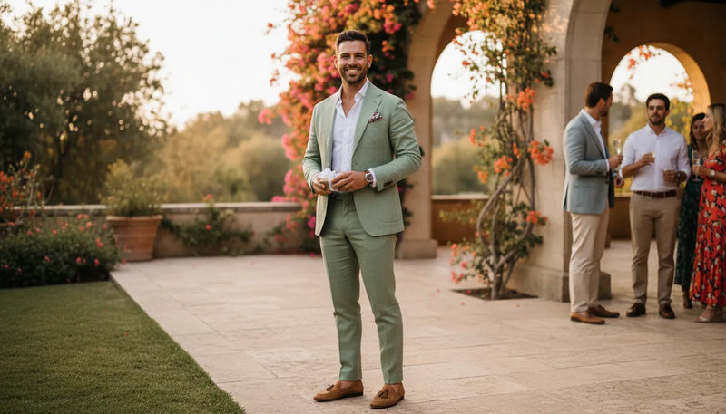 Quelle tenue d'invité pour un mariage homme en été ?