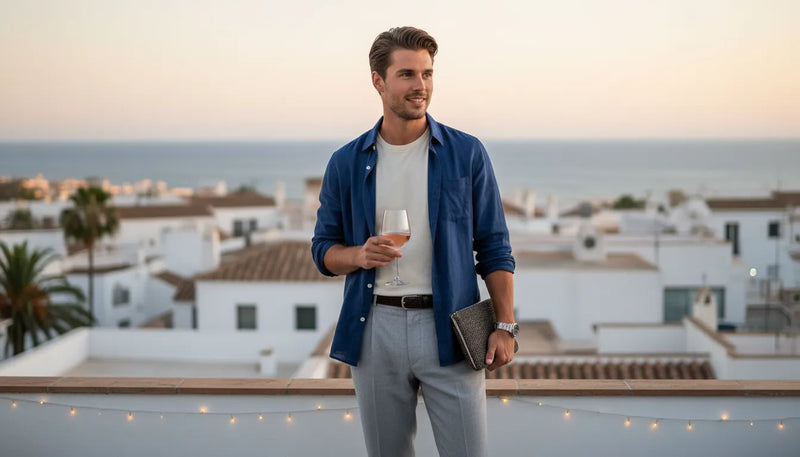 Quelle tenue d'été pour homme choisir pour une soirée ?