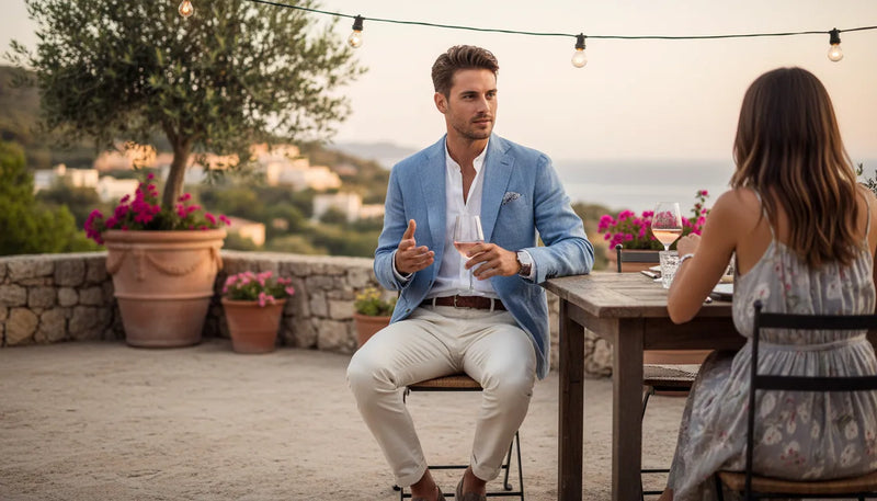 Quelle tenue de dîner homme choisir pour l'été