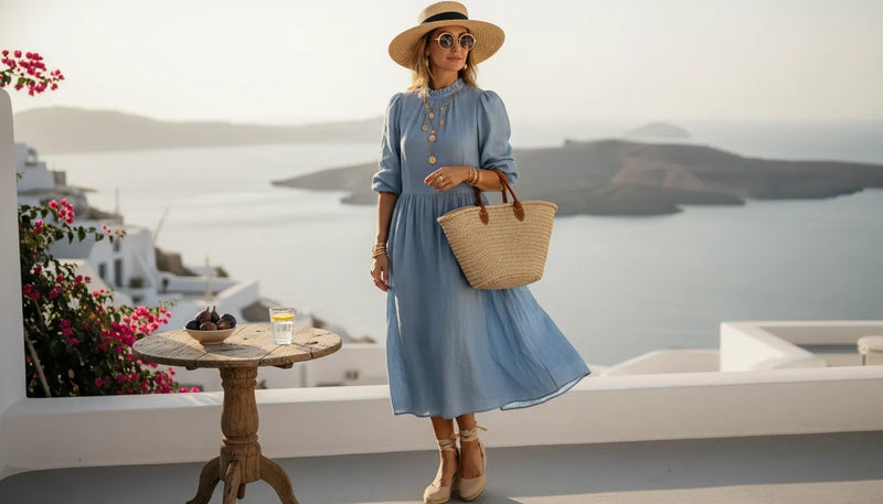Quelles tenues d'été femme choisir pour un voyage en Grèce ?