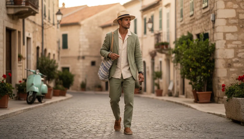 Quelles tenues homme privilégier pour un été en Europe ?