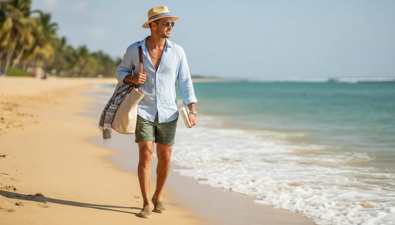Réussir sa tenue de plage homme pour l'été