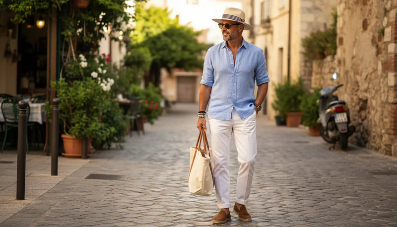S'habiller avec style en été : conseils pour l'homme de 40 ans