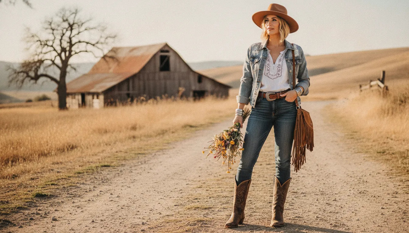 Style country pour femme : les meilleures idées de tenues
