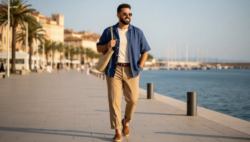 Style d'été : comment composer vos tenues grande taille homme