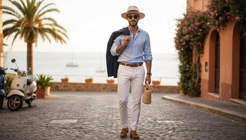 Style italien pour homme : les essentiels d'une tenue d'été réussie